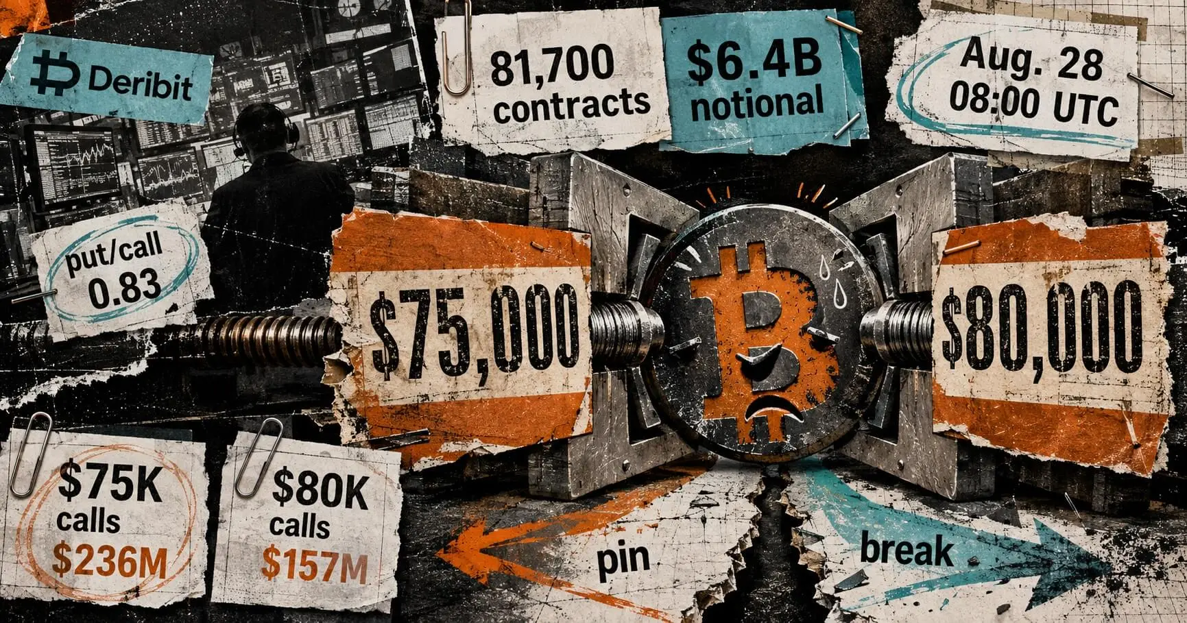 Bitcoin Stuck in Narrow Range as Major Derivatives Expiry Looms