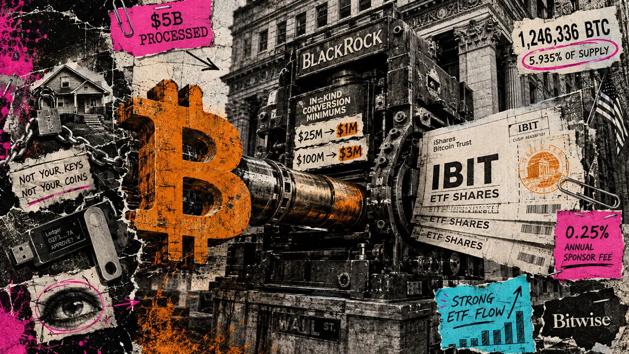 BlackRock Lowers Bitcoin Custody Threshold for Institutional Investors