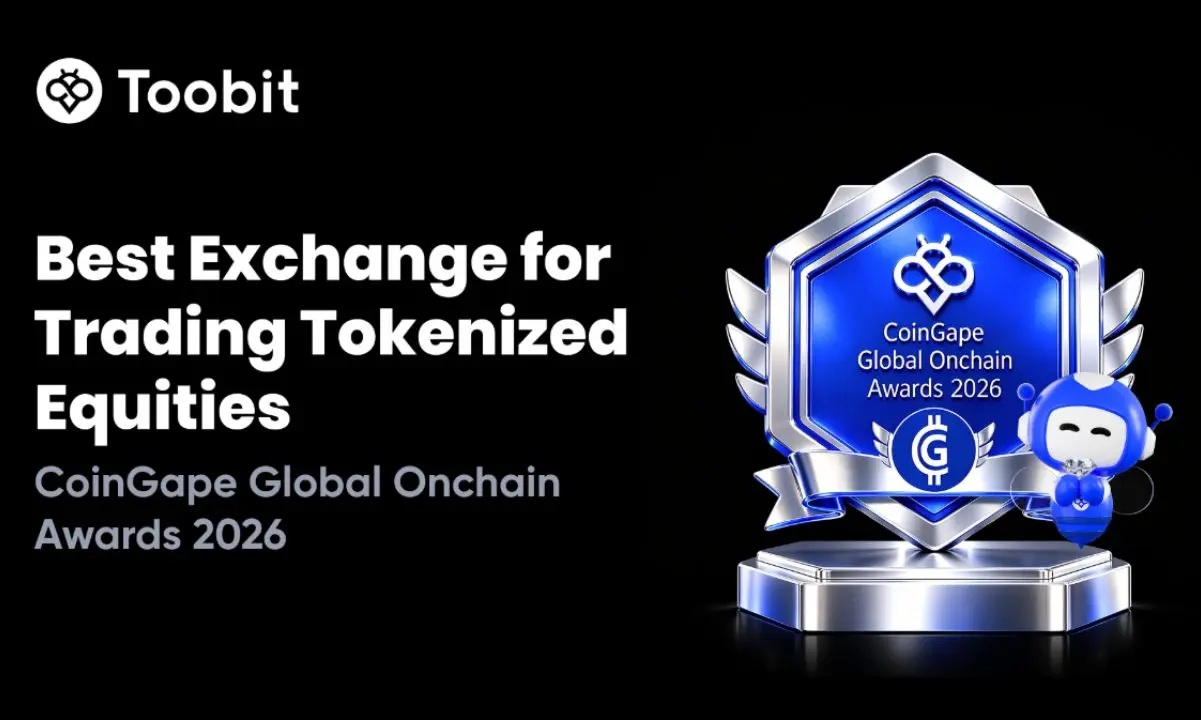 Toobit Claims Top Honor for Tokenized Equity Trading